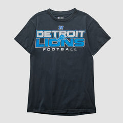 Detroit Lions NFL 2010s T-shirt Black Vintage | Fanatics