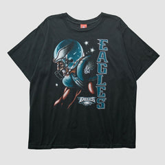 Philadelphia Eagles NFL 2000s T-shirt Black Vintage | Fanatics