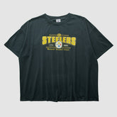 Pittsburgh Steelers NFL 2000s T-shirt Black Vintage | Fanatics