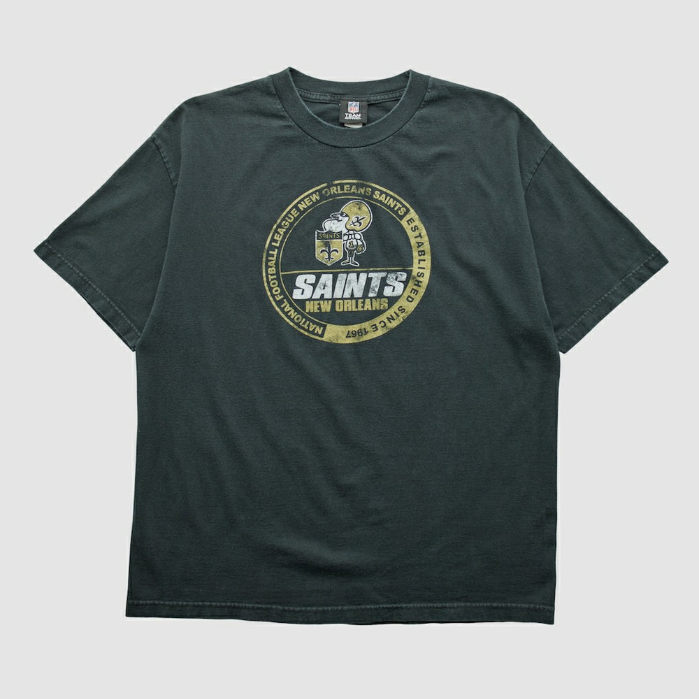 New Orleans Saints NFL 2010s T-shirt Black Vintage | Fanatics