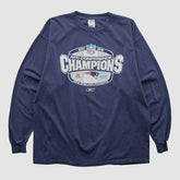 New England Patriots Delta 2004 Long Sleeve T-shirt Navy Vintage | Fanatics