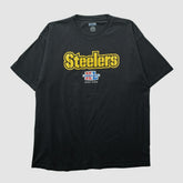 Pittsburgh Steelers Reebok 2006 T-shirt Black Vintage | Fanatics
