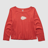Kansas City Chiefs NFL 2000s Long Sleeve T-shirt Red Vintage | Fanatics