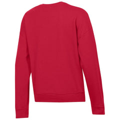 Washington Capitals Champion Women's Wordmark Lockup Powerblend Sweatshirt - Red - NHL
