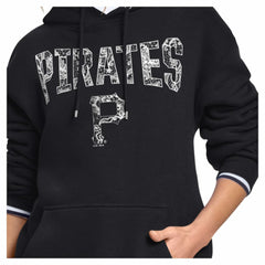 Pittsburgh Pirates Starter Women's Lace Team Lockup Fleece Hoodie - MLB