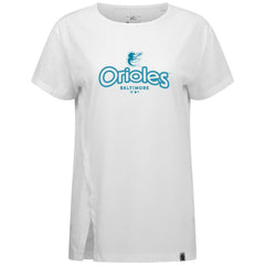 Baltimore Orioles Levelwear Women's Blue Haven Influx Cornerstone T-Shirt - MLB