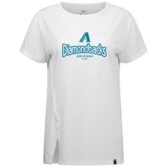 Arizona Diamondbacks Levelwear Women's Blue Haven Influx Cornerstone T-Shirt - MLB