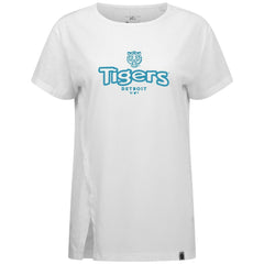 Detroit Tigers Levelwear Women's Blue Haven Influx Cornerstone T-Shirt - MLB