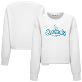 St. Louis Cardinals Levelwear Women's Judd Cornerstone Cropped Sweatshirt - MLB