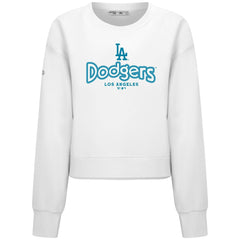 Los Angeles Dodgers Levelwear Women's Judd Cornerstone Cropped Sweatshirt - MLB