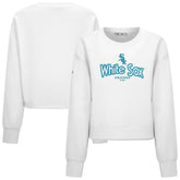 Chicago White Sox Levelwear Women's Judd Cornerstone Cropped Sweatshirt - MLB