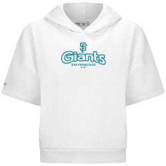 San Francisco Giants Levelwear Women's Amber Short Sleeve Cornerstone Hoodie - MLB