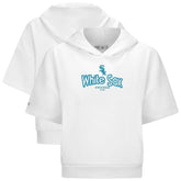 Chicago White Sox Levelwear Women's Amber Short Sleeve Cornerstone Hoodie - MLB