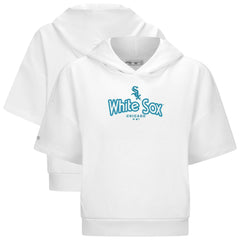 Chicago White Sox Levelwear Women's Amber Short Sleeve Cornerstone Hoodie - MLB