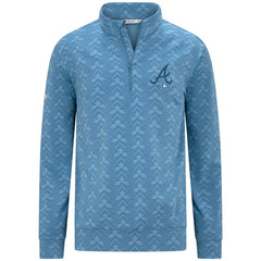 Atlanta Braves Levelwear Chameleon Quarter-Zip Pullover - MLB
