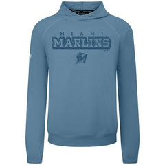 Miami Marlins Levelwear Mandate Tri-Blend Hoodie - MLB