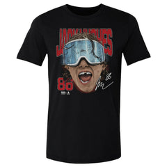 Jack Hughes US Men's Hockey 500 Level Goggles T-Shirt - Black - NHL