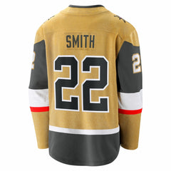 Cole Smith Vegas Golden Knights Fanatics Home Breakaway Jersey - Gold - NHL