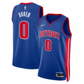 Jalen Duren Detroit Pistons Unisex Swingman Jersey Icon Editi- Blue - NBA