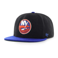 New York Islanders '47 Aldrich 2-Tone Captain Adjustable Hat - Black/Royal - NHL