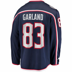 Conor Garland Columbus Blue Jackets Fanatics Home Breakaway Jersey - Navy - NHL