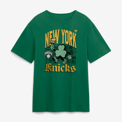 New York Knicks St. Patrick's Day Parade T-Shirt Green - NBA