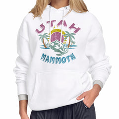 Utah Mammoth Starter Women's Tonal Beach Hoodie - White - NHL