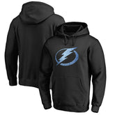 Tampa Bay Lightning Rinkside Pond Hockey Pullover Hoodie - Black - NHL
