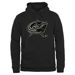 Columbus Blue Jackets Rink Warrior Pullover Hoodie - Black - NHL