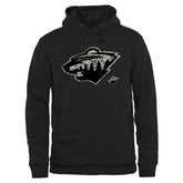 Minnesota Wild Rink Warrior Pullover Hoodie - Black - NHL