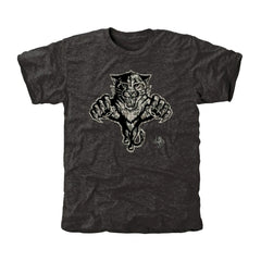 Men's Florida Panthers Black Rink Warrior Tri-Blend T-Shirt - NHL
