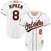 Cal Ripken Baltimore Orioles Mitchell & Ness Home Authentic Jersey - MLB