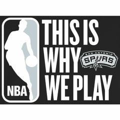 San Antonio Spurs This Is Why We Play Pullover Hoodie Black - NBA