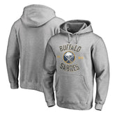 Buffalo Sabres Heritage Pullover Hoodie - Ash - NHL