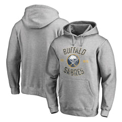 Buffalo Sabres Heritage Pullover Hoodie - Ash - NHL