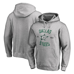 Dallas Stars Heritage Pullover Hoodie - Ash - NHL
