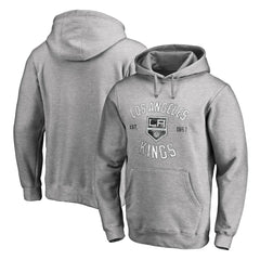 Los Angeles Kings Heritage Pullover Hoodie - Ash - NHL
