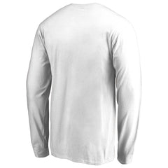 Portland Trail Blazers Primary Logo Long Sleeve T-Shirt White - NBA