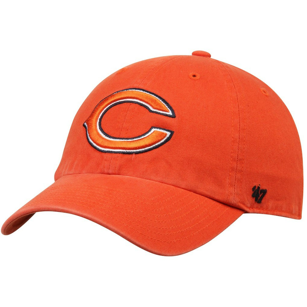 Chicago Bears '47 Clean Up Adjustable Hat Orange | 47 brand
