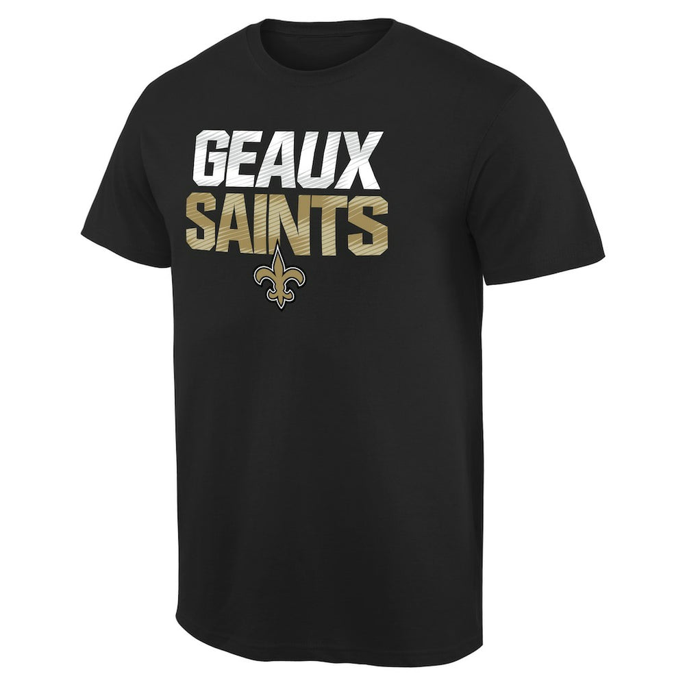 New Orleans Saints Mantra T-Shirt Black | NFL