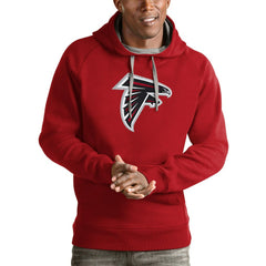 Atlanta Falcons Antigua Victory Pullover Hoodie Red | NFL