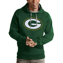 Green Bay Packers Antigua Victory Pullover Hoodie Green | NFL