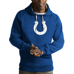 Indianapolis Colts Antigua Victory Pullover Hoodie Royal | NFL