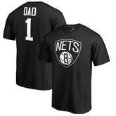 Brooklyn Nets #1 Dad T-Shirt Black - NBA