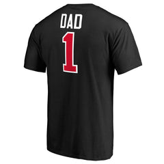 Portland Trail Blazers #1 Dad T-Shirt Black - NBA