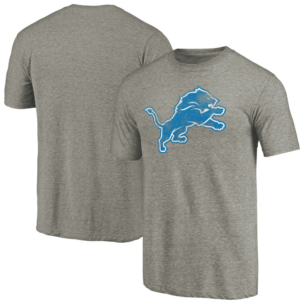 Detroit Lions Distressed Team T-Shirt Ash | NFL
