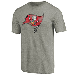 Tampa Bay Buccaneers Distressed Team T-Shirt Ash | NFL