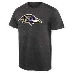 Baltimore Ravens Rally Logo T-Shirt Heathered Gray | NFL