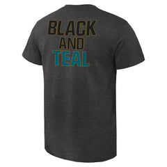 Jacksonville Jaguars Rally Logo T-Shirt Heathered Gray | NFL