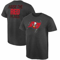 Tampa Bay Buccaneers Rally Logo T-Shirt Heathered Gray | NFL